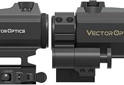 Vector Optics 1×22 Red Dot Scope with 3X Magnifier Combo, Compact Reflex Sight, Quick Detach, 3 MOA Dot Size w/Picatinny Mount