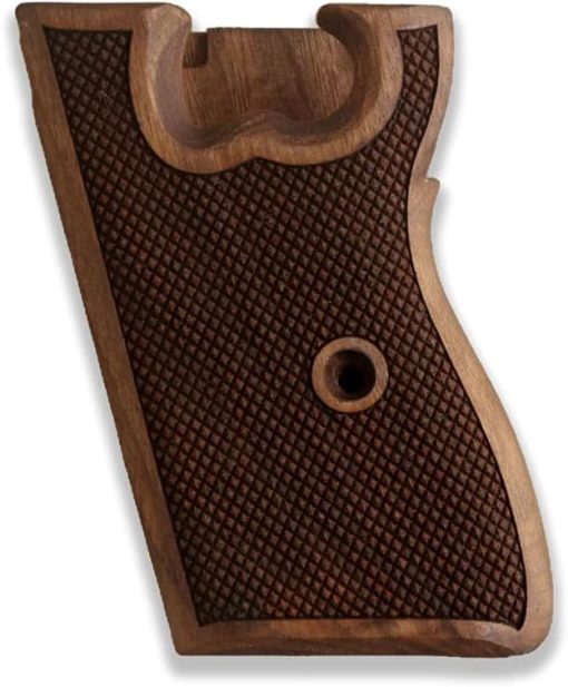 KSD Brand CZ VZOR 50-70 Compatible Walnut Grips Diamond