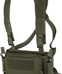 KRYDEX Tactical Expandable Backpack Molle and Tactical Chest Rig Combo RG 2
