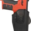 Tactical Scorpion Gear Polymer Paddle Level II Left Hand Holster Fits: Byrna SD, LE and XL