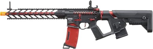 Lancer Tactical Proline M4 Gen 2 Enforcer Night Wing Skeleton Full Metal Airsoft Rifle with ETU and Mosfet & Color High Speed Mag - Image 2