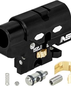 NS-NexxSpeed CNC Aluminum Hopup Chamber V2 (Black) – Tokyo Marui Hi-CAPA 4.3/5.1 / Gold Match / 1911