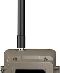 Cuddeback CuddeLink Wireless Trail Camera 3rd Gen Sensor, Low-Glow IR LED Camera with Antenna Bundle Solar Power Bank, 32 GB Memory Card, and Card Reader (4 Items) 2