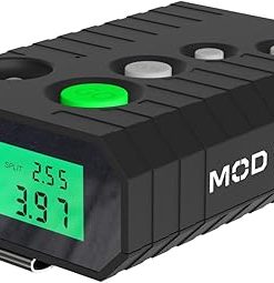 The Ultimate Shot Timer for Shooting Competition – Ideal for Steel Challenge Speed Shooting, SCSA, USPSA, IPSC, IDPA and 3-Gun Matches – Includes Belt Clip, Backlit Display & Loud Buzzer.
