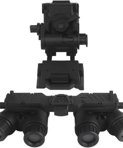 Tactical Airsoft Hunting Dummy Night Vision Goggles with Helmet Mount for PVS15/PVS18/GPNVG18, No Function Binoculars Night Vision Cosplay Prop