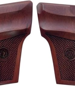 Gorgeous Padauk Wood Grip Compatible with Berretta 3032 Tomcat .32 Checker Engraved