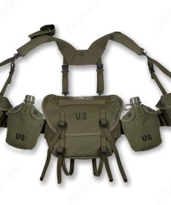 TBQATNTS WW2 Gear, Vietnam War Equipment, US Army Korean War M1956 M1961 Long Pouch