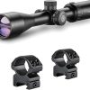 HAWKE Vantage IR 3-9×40 IR 1 in Rimfire 22 High Velocity Riflescope with Matchmount 1in 2pc Double Screw Mounts