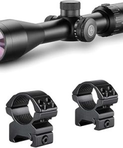 HAWKE Vantage IR 3-9×40 IR 1 in Rimfire 22 High Velocity Riflescope with Matchmount 1in 2pc Double Screw Mounts