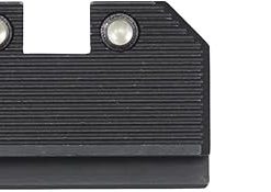 Night Fision Optics Ready Stealth .330-.353 Night Sight Set for Glock 17/19/34 Designed for Lower 1/3rd Co-Witness with Trijicon RMR & SRO, Holosun 507c & 508t 2