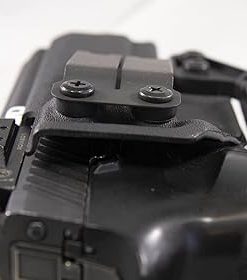 FDO Industries IWB Kydex Holster Compatible with Sig P320 Compact -Discreet Carry Concepts 1.5″ Metal Monoblock Gear Clip – Optic Cut – The Paladin Series – Made in USA 2