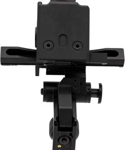 MNVD Helmet Mount Number 183 with Flip-Up Design and Helmet Attachment (Black) 2