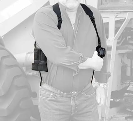 Shoulder Holster Compatible for The BYRNA HD EP SD LE Models ONLY Called The Hiker W/ 2 (Two) Magazine Pockets – Made Exclusively for The Byrna Gun Models Listed 2 Shoulder Holster Compatible for The BYRNA HD EP SD LE Models ONLY Called The Hiker W/ 2 (Two) Magazine Pockets - Made Exclusively for The Byrna Gun Models Listed - Image 2