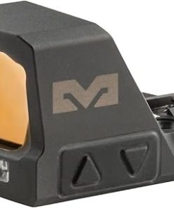Meprolight Mepro MPO-S Pistol Red Dot Sight with RMSc Footprint, 3 MOA Red Dot, 33 MOA Outer Ring, 3/33 MOA Bullseye Reticle, IPX7 Waterproof, Shake Awake, 20,000+ Hour Battery Life