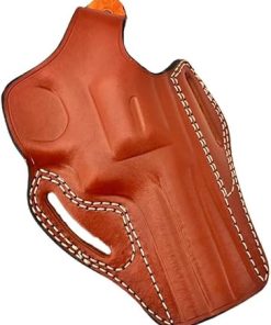 Leather Belt Holster for Colt Viper – Fits 3 inch and 4.25 inch Barrels – OWB Thumb Break – Premium Leather 2