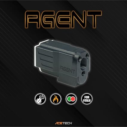 ACETECH Airsoft FMG-9 Tracer Unit Glow in The Dark Green/Red BBS LED Flare Lighting Compatible for FMG9 ONLY 2 ACETECH Airsoft FMG-9 Tracer Unit Glow in The Dark Green/Red BBS LED Flare Lighting Compatible for FMG9 ONLY - Image 2