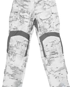 Outdoor G3 Tactical Pants with Knee Pads, Lightweight Multifunctional Combat Bottoms for Outdoor Sports (Snow Camo) 2