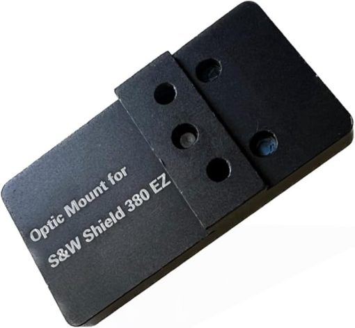 Ade Advanced Optics Delta Pro RD3-012 PRO Motion Awake, Multi Reticle Red Dot + Optic Mounting Plate for Smith Wesson SW MP 380 Shield EZ Pistol + Standard Picatinny Mounting Plate - Image 2