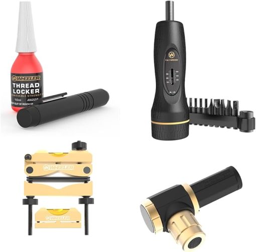 Wheeler Engineering Ultra Scope Mounting Kit with Laser Bore Sighter, Reticle Leveling System and Fat Wrench for Scope Installation and Alignment - Image 2