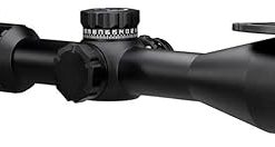 SIG SAUER WHISKEY4 6-24X50mm 30mm Tube F1/FFP Durable Accurate Waterproof Fogproof Black Hunting Shooting Riflescope, Flip-Back Caps & Throw Lever Included 2