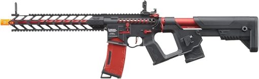 Lancer Tactical Proline M4 Gen 2 Enforcer Night Wing Skeleton Full Metal Airsoft Rifle with ETU and Mosfet & Color High Speed Mag