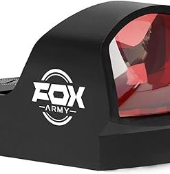 FXA10 3MOA Reflex Pistol Sight（RMR/SRO Footprint ）-Shake Awake Micro Red Dot Sight for Full-Size Handguns 2