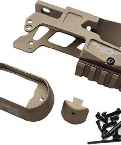 G Series Mount Bracket Base，with 20mm Rail，for G17/G18C/G19/G34 and T Series and P Series Etc，Mounting Accessory Set Kit Suit，with Screw Tool
