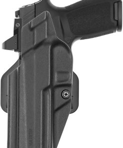 Tulster OWB Range+ Kydex Paddle Holster in Left Hand fits: Sig Sauer P320 Full Size 9/40 | Optic Cut Outside The Waistband Open Carry
