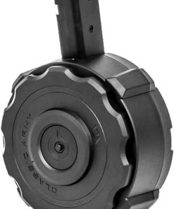 GoldenBall Nemesis X9 Electric Lightweight Polymer 9mm Airsoft Drum Magazine 1400 Round Cpacity – Black