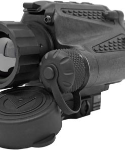 Jockey 640 Compact Thermal Clip-On with Armacore 640 Thermal Core, Digital Zooming Reticle, Long-Lasting Battery, and 3-Button Controls (Black)