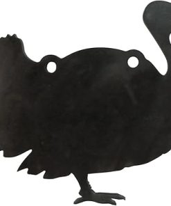 Tactical Scorpion Gear TSG-GGTURK AR500 12″ x 14″ x 3/8″ Turkey Steel Shooting Target Gong Laser Cut