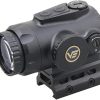 Vector Optics Paragon 1×16 Mini Prism Sight 2 MOA Center Dot Reticle 10 Levels Illumination Riflescope Absolute Co-Witness 21mm Picatinny Rail for .223/5.56mm Fast Target Acquisition, SCPS-M01