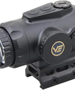 Vector Optics Paragon 1×16 Mini Prism Sight 2 MOA Center Dot Reticle 10 Levels Illumination Riflescope Absolute Co-Witness 21mm Picatinny Rail for .223/5.56mm Fast Target Acquisition, SCPS-M01