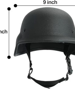 Outdoor Tactical Steel Helmet Combat Head Gear Armor War Game Protection,M88 – Size: 56~60cm, black 2