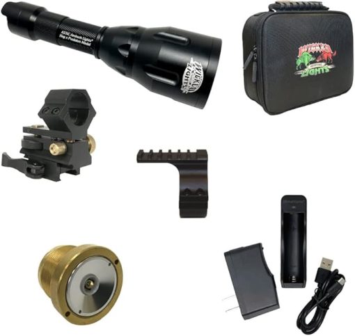 Wicked Lights A55iC Infrared Night Hunting Light Kit for Night Vision Devices, Coyote, Fox, Bobcat, Hogs, and Predators - Image 2