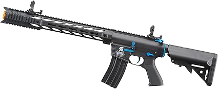 Lancer Tactical Gen Il SPR Interceptor M4 Airsoft- Electric Full/Semi-Auto, 1000 Rounds Bag of 0.20g BBS, Battery& Charger Included- Lancer Tactical Gen Il SPR Interceptor M4 Airsoft- Electric Full/Semi-Auto, 1000 Rounds Bag of 0.20g BBS, Battery& Charger Included-