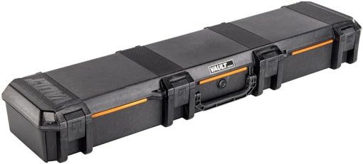 Pelican V770 Vault Single Scoped Rifle Case, Black, Bundle with 12x12 Splatter Shooting Target Stickers, 10-Pack - Image 2