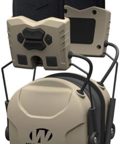 WALKER’S XCEL 100 Digital Electronic Muff W/Voice Clarity, Advanced Circuit, 4 Listening Modes, Beige (GWP-XSEM) and Walker’s Game Ear Gel Filled Ear Pad, Multi 2