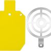 AR500 Steel Target for Shooting with Steel Target Painting Stencil,1/2″ Thick Gong Silhouette Metal Target,Shooting Targets for The Range