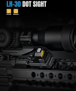 LH-30 Reflex Sight RMSC Red Dot Sights Compatible with RMSc Footprint with Shake Awake Motion Sensing 3 MOA Reticle with 20mm G-Mount 2