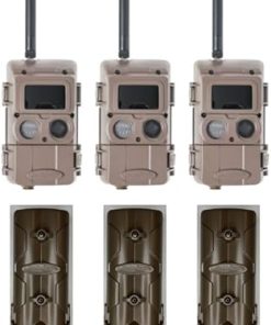 Cuddeback 3 Blackflash L Series Cameras 3 Battery Power Banks and 3 16GB SD Cards