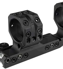 Tactical Cantilever Riflescope Mount, One-Piece, 34mm Scope Ring, 1.50″ Centerline Height Scope Mount, Aerospace Precision Scope Mount, Picatinny Weaver 20mm Rail, Black 2