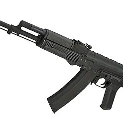 Evike Airsoft – CYMA Standard Stamped Metal AK74 AEG Airsoft Rifle w/Steel Folding Stock (Package: Gun Only)