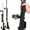 Barydat Wooden Standing Gun Racks Portable 10 Gun Weatherproof Gun Storage Rack Easy to Assembly Rifle Display Stand for Floor Pistol Camp, 23 x 25 x 22 Inches 3
