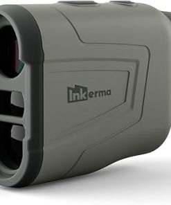 Laser Hunting/Golf Rangefinder, 800/1000/1200 Yards Laser Range Finder with 6X Magnification, Rechargeable Battery, Lightweight, Slope, Pin-Seeker & Flag-Lock & Vibration (Hunter-E)