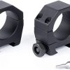 HY Mount Red Dot Picatinny Riser Mount & FTC QD Flip Up Magnifier Scope Mount with 30mm Ring Set, for Laser & 558 etc Holographic Sight & 3XMAG, 3X-C Magnifier etc, 2.91” Optical Centerline Height,BK 3