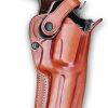 Authentic Handmade Leather Mares Leg Ranch Hand Holster .44 .45 ACP (12MM) + Cartridge Belt 3
