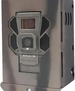 Theft-Deterrent Powder-Coated Steel Security Box Compatible with Tactacam Reveal X 3.0, Reveal Pro 3.0 Trail Cameras, Set of 2
