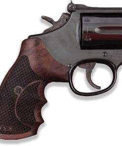 KSD Brand Smith Wesson K/L/X – Frame Round Butt Compatible Walnut Grip