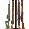 Indoor Gun Racks, Rotating Gun Rifle Rack Stand, Heavy Solid Wood Gun Storage-Holds up to 12 Guns Display Brown